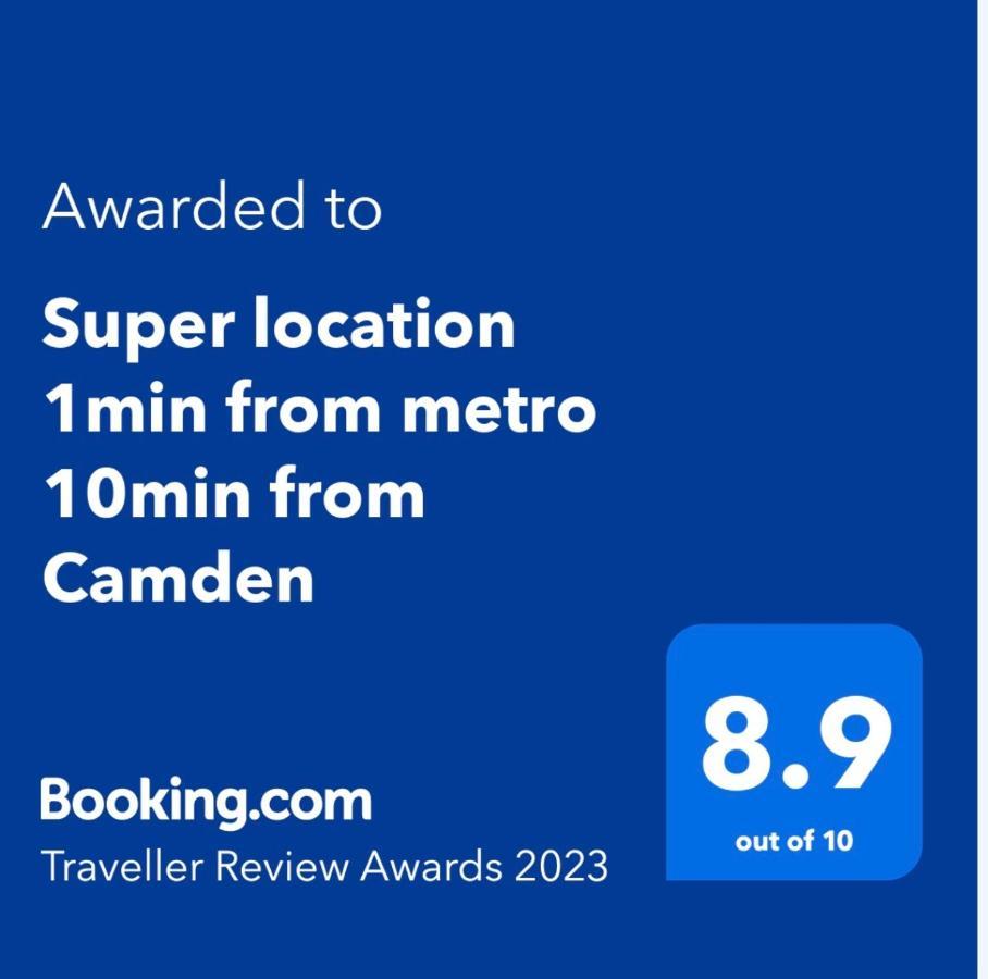 Super Location 1Min From Metro 10Min From Camden Leilighet London Eksteriør bilde